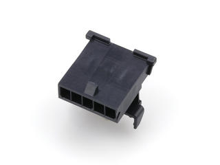 2008750005 - Micro-Fit TPA Free-Hanging Plug Housing, Single Row, 5 Circuits, UL 94V-0, Low-Halogen, Black