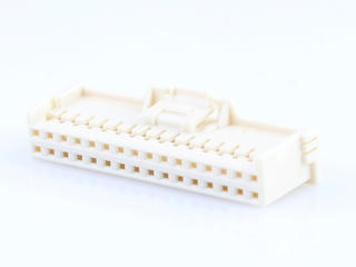 5016463200 - 2.00mm Pitch, iGrid Receptacle Crimp Housing, Dual Row, Positive Lock, 32 Circuits, Natural