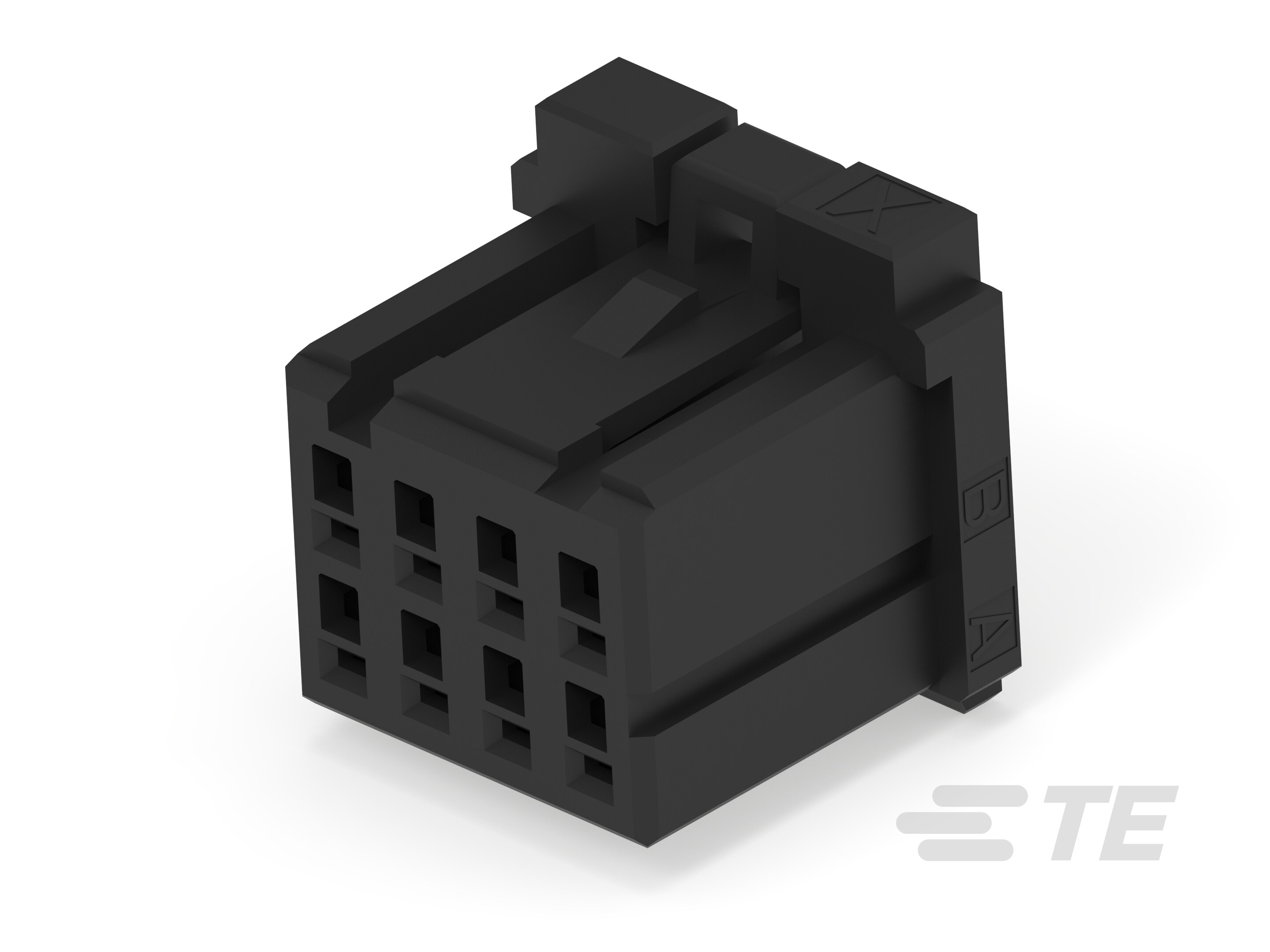 DYNAMIC 1200D REC HSG 8P X BLACK-9-1827864-4 DYNAMIC 1200D REC HSG 8P X BLACK-9-1827864-4