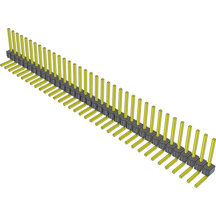 Samtec-MTSW-136-09-T-S-380-RA Connector Headers and PCB Receptacles Conn Unshrouded Header HDR 36 POS 2.54mm Solder RA Side Entry Thru-Hole Bulk Samtec-MTSW-136-09-T-S-380-RA Connector Headers and PCB Receptacles Conn Unshrouded Header HDR 36 POS 2.54mm Solder RA Side Entry Thru-Hole Bulk