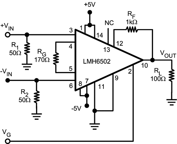 LMH6502 LMH6502