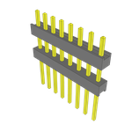 Samtec-ZW-08-10-T-S-350-350 Connector Headers and PCB Receptacles Conn Board Stacker HDR 8 POS 2.54mm Solder ST Top Entry Thru-Hole Bulk Samtec-ZW-08-10-T-S-350-350 Connector Headers and PCB Receptacles Conn Board Stacker HDR 8 POS 2.54mm Solder ST Top Entry Thru-Hole Bulk