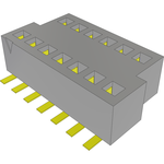 Samtec-BKS-113-01-F-V Connector Headers and PCB Receptacles Conn Socket Strip SKT 13 POS 1mm Solder ST SMD TIGER CLAW™ Tube