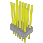 Samtec-HTMS-106-54-G-D Connector Headers and PCB Receptacles Conn Unshrouded Header HDR 12 POS 1.27mm Solder ST Top Entry Thru-Hole