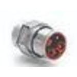 Amphenol-MB1YSN8H00 Connector Circular Hybrid DMC Male Straight Receptacle with 2 power PE 1 signal and 4 quad element ethernet contacts sold separately