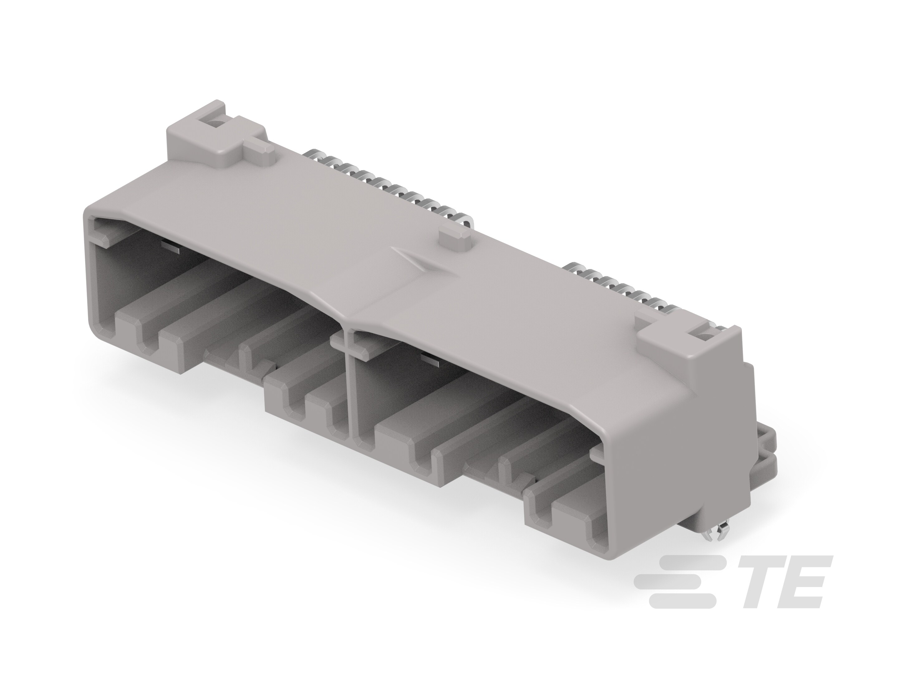 44p Hyb 2.8/040 Cap Assy, gray, tin-9-1924089-6