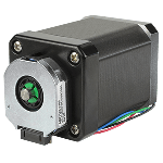Same Sky (formerly CUI Devices)-NEMA17-13-04SD-AMT112S Stepper Motors Stepper Motors Bipolar Square 48V 0.67A 9.9Ohm 0.18oz.in² 0.42N.m 1.8° 1Shaft