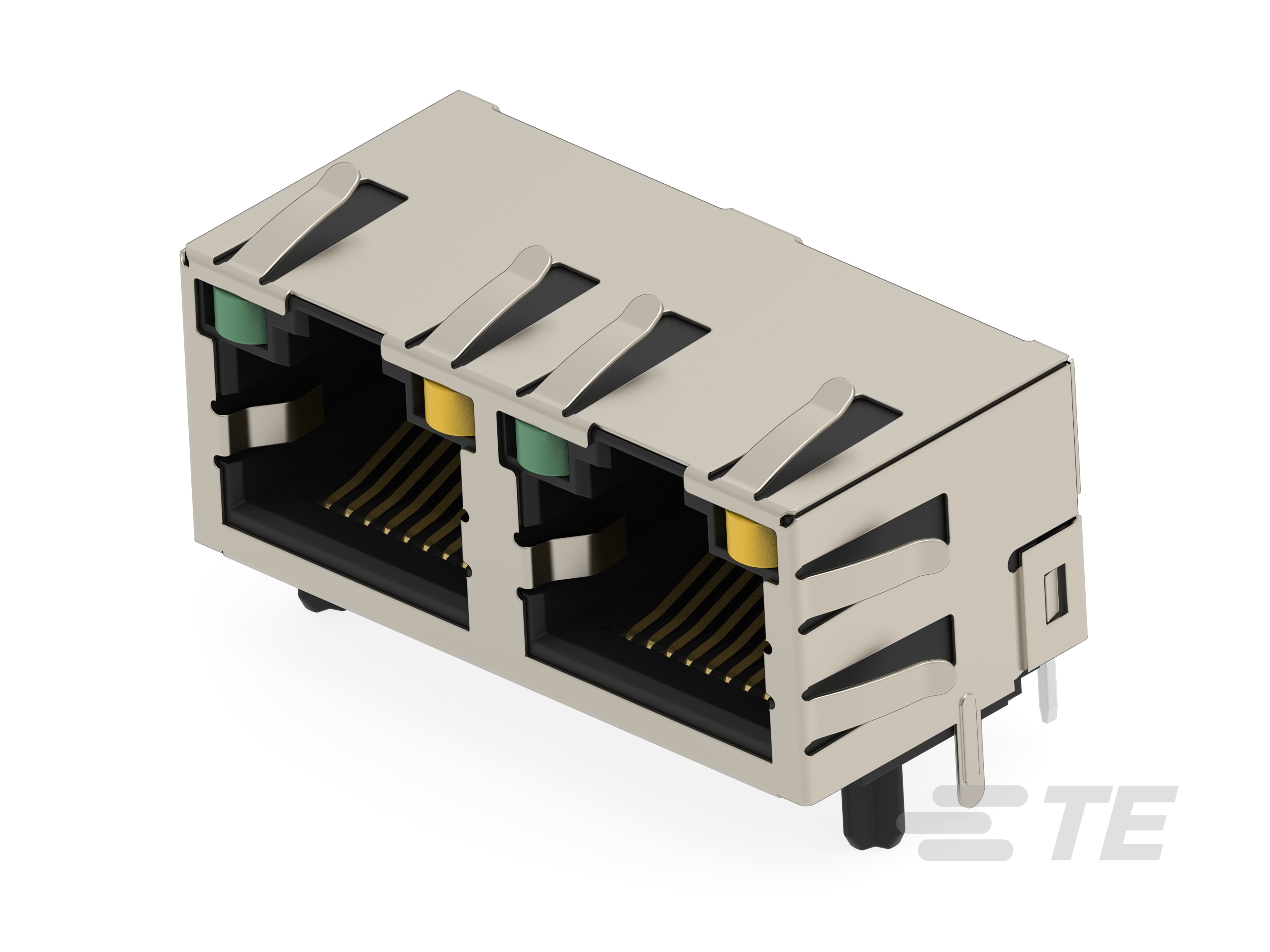 RJ45 JACK THR 10/100 R/A LED 1X2-2501552-4 RJ45 JACK THR 10/100 R/A LED 1X2-2501552-4