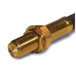 Amphenol RF-132118 Connector RF Conn SMA 0Hz to 12.4GHz 50Ohm Crimp ST Panel Mount RCP Gold Amphenol RF-132118 Connector RF Conn SMA 0Hz to 12.4GHz 50Ohm Crimp ST Panel Mount RCP Gold