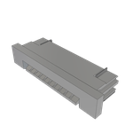 Samtec-ZF1-09-01-TM-WT Connector FFC-FPC Conn FFC/FPC Connector SKT 9 POS 1mm Solder RA SMD Tube