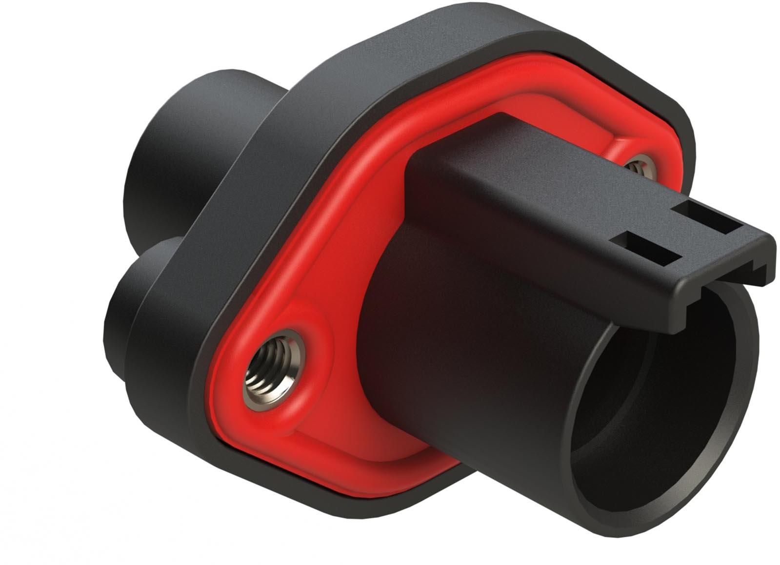 Amphenol-ATHD04-1-8P-PM05 Connector Discrete Wire Housing Conn Housing RCP 1 POS Crimp ST Panel Mount Black