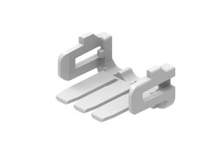 2127252030 - Micro-One Terminal Position Assurance (TPA) Retainer, 3 Circuits, 2.00mm Pitch, Glow-Wire Capable, Natural
