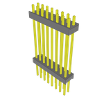 Samtec-EW-08-14-G-D-990 Connector Headers and PCB Receptacles Conn Board Stacker HDR 16 POS 2.54mm Solder ST Top Entry Thru-Hole Bulk Samtec-EW-08-14-G-D-990 Connector Headers and PCB Receptacles Conn Board Stacker HDR 16 POS 2.54mm Solder ST Top Entry Thru-Hole Bulk