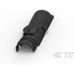 TE Connectivity-284722-1 Connector Accessories Connector Accessories Cover Straight Glass Filled Polybutylene Terephthalate Black Box