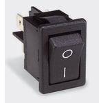 Bulgin Limited-H8500XBBBR-A-B Switch Rocker Switch Rocker ON OFF SPST Quick Connect Curved Rocker 15A 277VAC 372.85VA