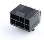 Molex-0455860006 Connector Headers and PCB Receptacles Conn Wire to Board HDR 8 POS 4.2mm Solder RA Thru-Hole Mini-Fit Jr. T/R