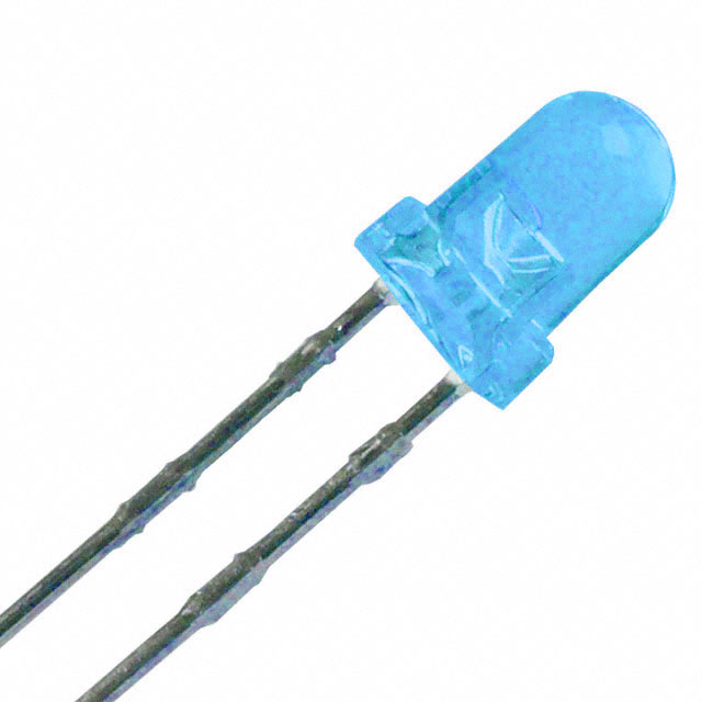 Radial LED Blue-Green