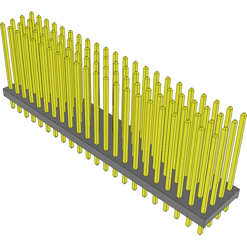 Samtec-MTMM-122-13-G-Q-505 Connector Headers and PCB Receptacles Conn Unshrouded Header HDR 88 POS 2mm Solder ST Top Entry Thru-Hole Bulk