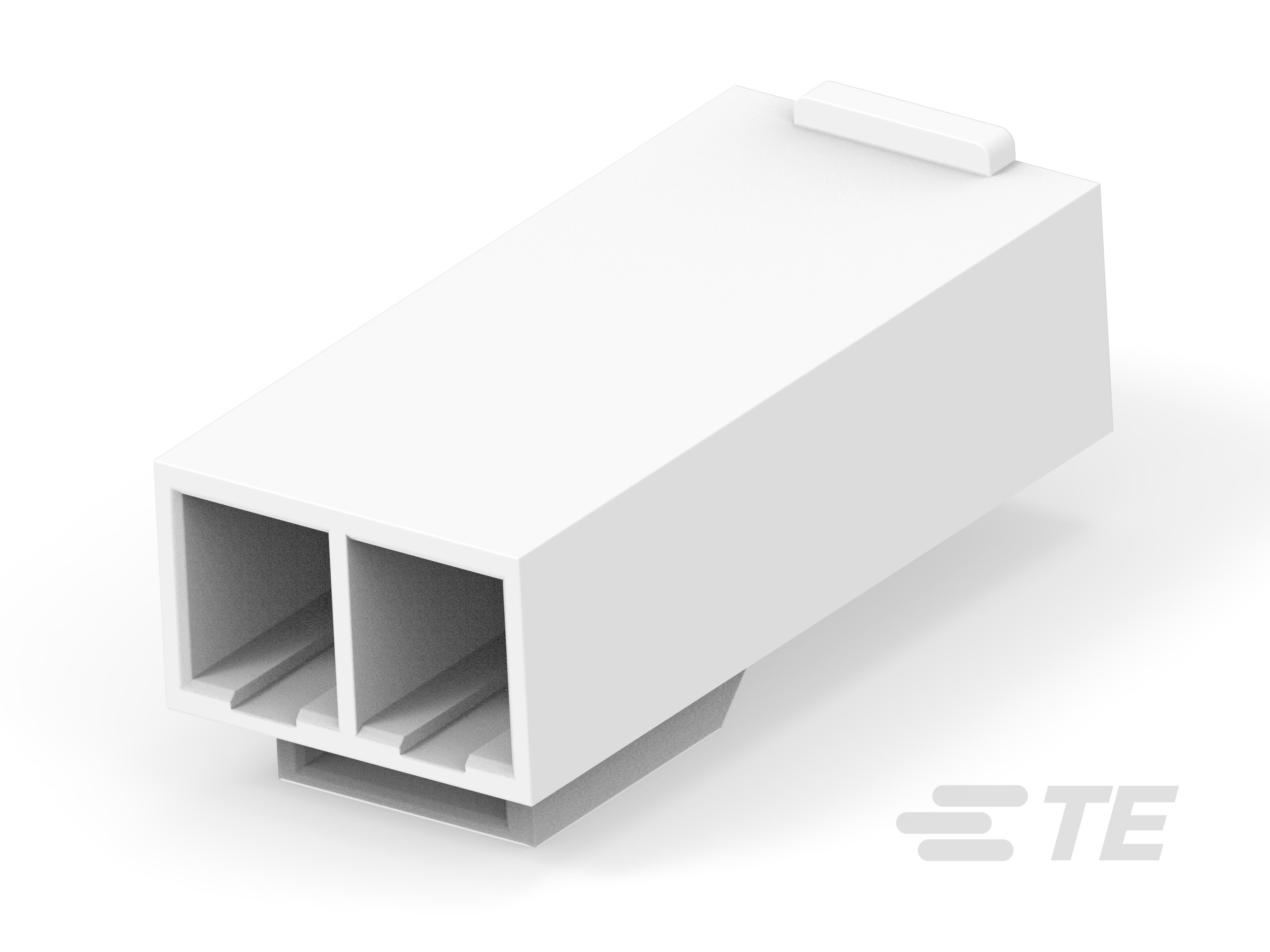 Rec HSG 2P White HCI 6.2 Pitch No Wings-2408818-2 Rec HSG 2P White HCI 6.2 Pitch No Wings-2408818-2