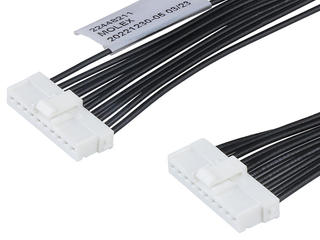 2244821103 - MicroTPA-to-MicroTPA Off-the-Shelf (OTS) Cable Assembly, 2.00mm Pitch, Single Row, 300.00mm Length, 10 Circuits, Natural