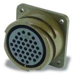 ITT Cannon-CA20L28-21PZBA176-05 Connector Circular Conn Circular PIN 37 POS Crimp ST Box Mount 37 Terminal 1 Port