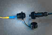 1060592032 - Optical Industrial Adapter, Industrial SC to SC Simplex, APC