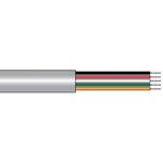 Alpha Wire-1179C SL005 Cable Multi-Conductor Multi-Conductor Cable Semi Rigid Polyvinyl Chloride 9Conductors 22AWG 6.6mm 300VAC Slate Polyvinyl Chloride 30.48m Spool