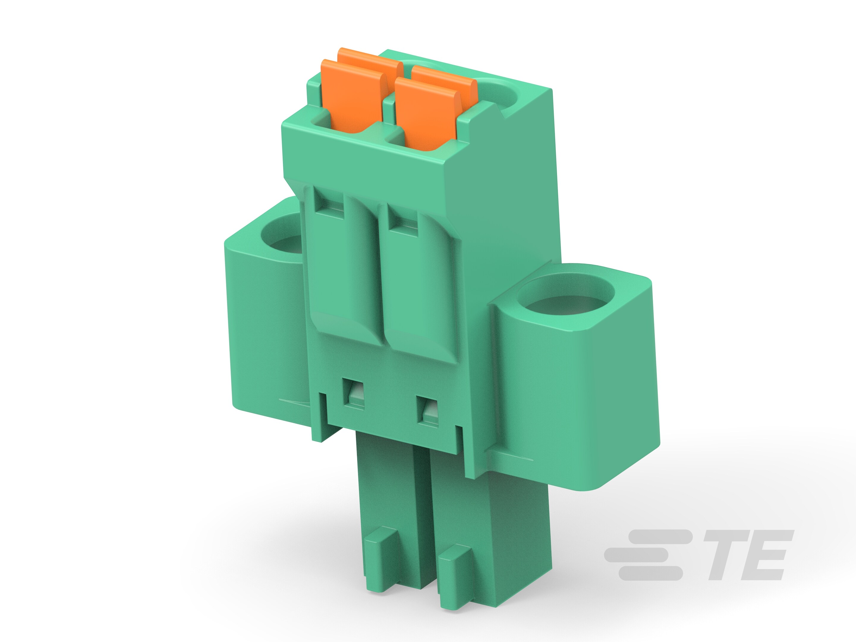 2P Spring TB Plug w/ Flg 3.5, GN-2842480-2 2P Spring TB Plug w/ Flg 3.5, GN-2842480-2