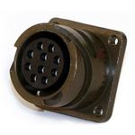 ITT Cannon-CB6LA24-10PC Connector Circular Conn Circular PIN 7 POS Crimp ST Cable Mount 7 Terminal 1 Port