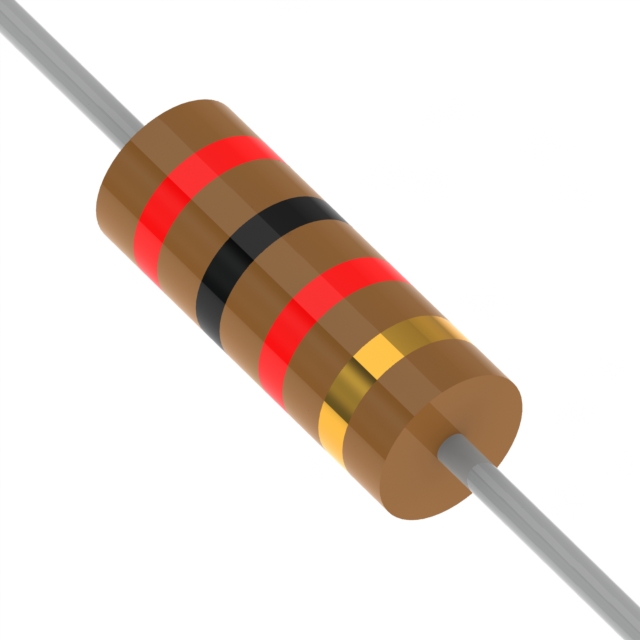 2k Ohm 5% Axial Resistor RC 2k Ohm 5% Axial Resistor RC