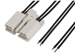 2163311044 - EdgeLock-to-Pigtail Off-the-Shelf (OTS) Cable Assembly, 2.00mm Pitch, Tin (Sn) Plating, 600.00mm Length, 4 Circuits, Black