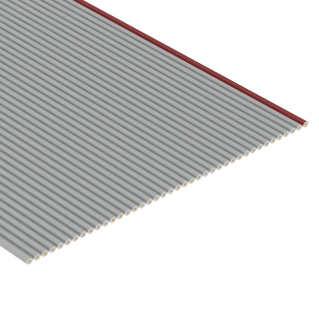 40 strand ribbon-gray with red