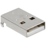 CnC Tech, LLC-1001-011-01101 Connector USB Conn USB 1.1 Type A PL 4 POS 2mm/2.5mm Solder RA SMD 4 Terminal 1 Port