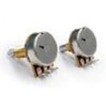 Bourns-PDB241-GTR01-504A2  Res Carbon Film POT 500K Ohm 20% 0.25W(1/4W) 1(Elec)/1(Mech)Turns 6mm (30.5 X 24 X 28mm) Solder Lug Panel Mount