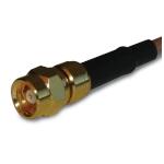 Amphenol RF-152101 Connector RF Conn SMC 0Hz to 10GHz 50Ohm Crimp ST Cable Mount PL Gold