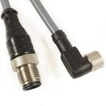 Alpha Wire-DR04GW101 SL357 null Cable Assembly Circular 3m 22AWG M12 Circular to M8 Circular 4 POS M-F Each