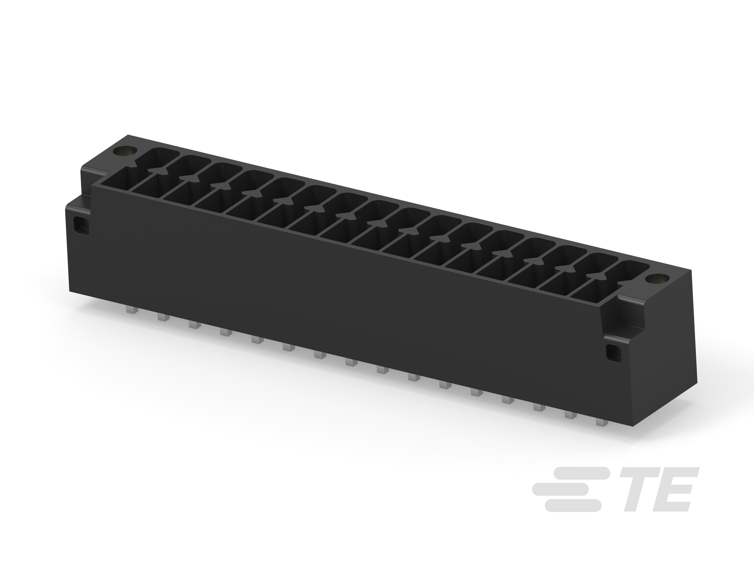 2x16P TB HDR VT (180) w/ Flg 3.5, BK-1-2842495-6 2x16P TB HDR VT (180) w/ Flg 3.5, BK-1-2842495-6