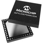 Microchip Technology-DSPIC33EP64MC204-I/TL Microcontrollers - MCUs MCU 16-bit dsPIC RISC 64KB Flash 3.3V 44-Pin VTLA EP Tube
