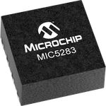 Microchip Technology-MIC5283YML-TR Linear Regulators LDO Regulator Pos 1.22V to 5.5V 0.15A 8-Pin DFN EP T/R