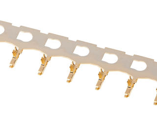 2147205010 - Zero-Hachi Crimp Terminal, Female, Gold (Au) Plating, 30-28 AWG, Reel