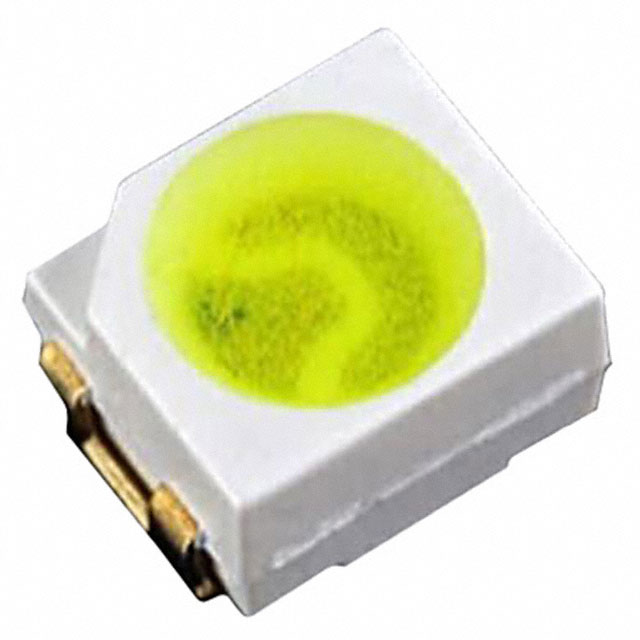 2-PLCC Diffused Green Round Flat-Top 2.40mm