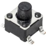 C&K-PTS647SN38SMTR2LFS Switch Tactile Switch Tactile OFF Mom SPST Round Button Gull Wing 0.05A 12VDC 100000Cycles 0.98N SMD T/R