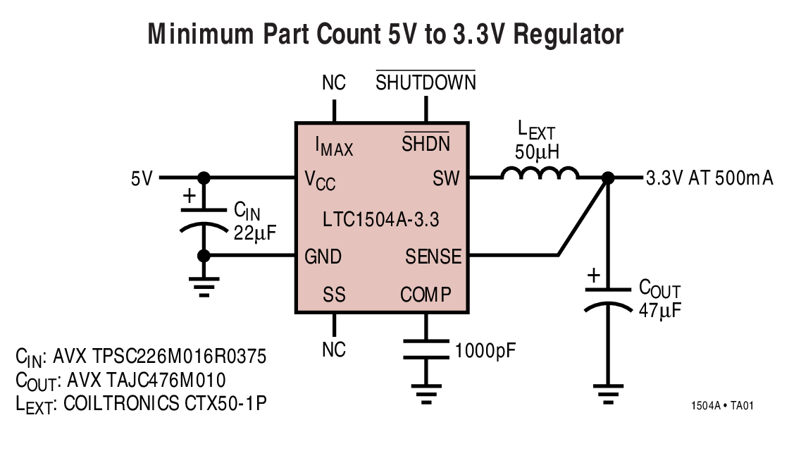 LTC1504A product image