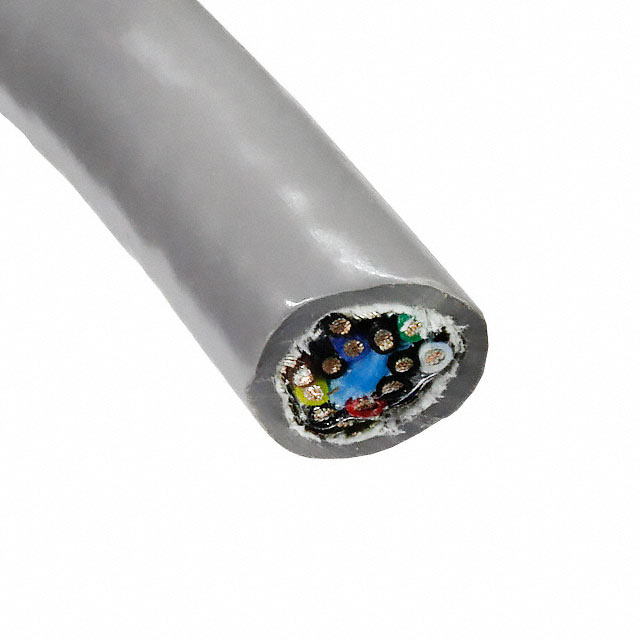 12 (6 Pair Twisted) Foil Blk-R,W,G,Blu,Y,Br