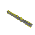 Samtec-ZW-32-07-G-D-200-115 Connector Headers and PCB Receptacles Conn Board Stacker HDR 64 POS 2.54mm Solder ST Top Entry Thru-Hole Bulk