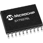 Microchip Technology-SY75576LKY Clock Buffers and Drivers Clock Fanout Buffer 4-OUT 2-IN 1:4 20-Pin TSSOP Tube