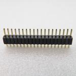 ADAM TECH-HPH1-B-17-UA Connector Headers and PCB Receptacles Conn Unshrouded Header HDR 17 POS 1.27mm Solder ST Top Entry Thru-Hole