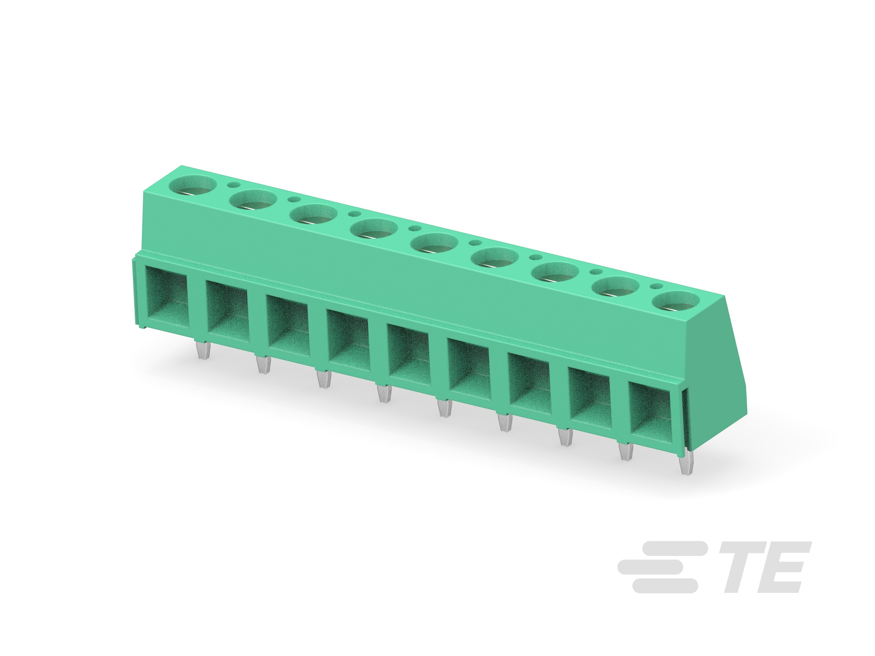 TERMI-BLOK,PCB,9P,INKSTAMP-3-282837-3