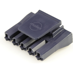 Molex-0444412005 Connector Discrete Wire Housing Conn Housing F 5 POS 7.49mm Crimp ST Cable Mount Black Sabre™ Bag