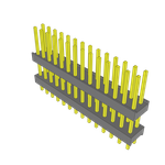 Samtec-ZW-14-10-S-D-400-120 Connector Headers and PCB Receptacles Conn Board Stacker HDR 28 POS 2.54mm Solder ST Top Entry Thru-Hole Bulk Samtec-ZW-14-10-S-D-400-120 Connector Headers and PCB Receptacles Conn Board Stacker HDR 28 POS 2.54mm Solder ST Top Entry Thru-Hole Bulk